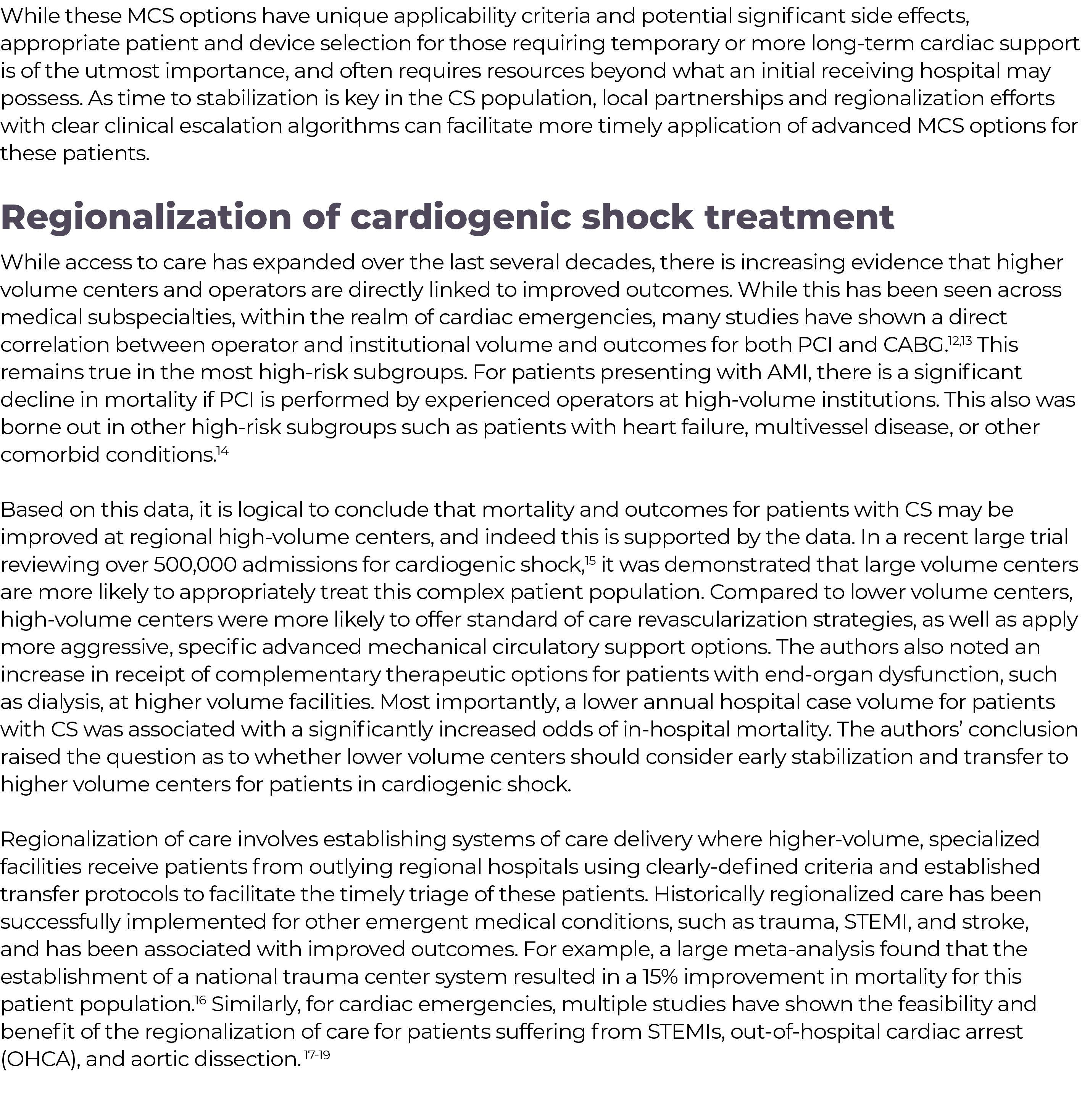 ,While these MCS options have unique applicability criteria and potential significant side effects, appropriate patie   